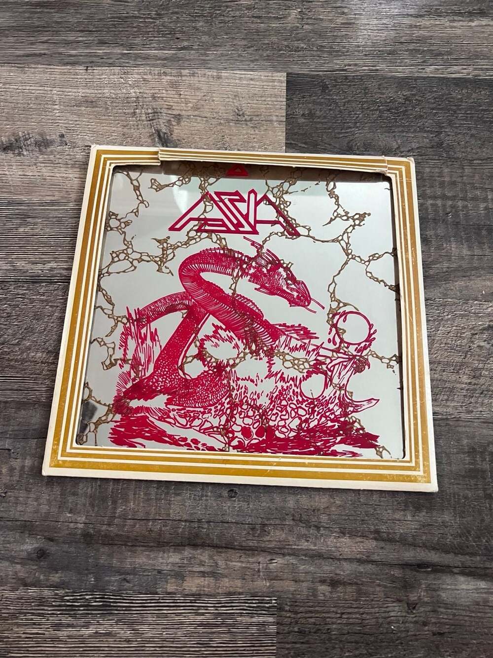 Asia Band Vintage 1982 Album Art Logo Carnival Mirror